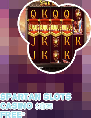Spartan slots sign up bonus